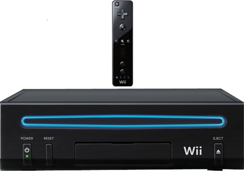 Wii Console V2 Black No Game Discounted